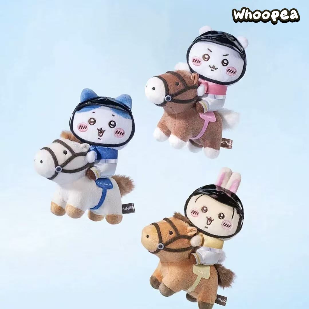 Chiikawa Equestrian Series Plush Pendant