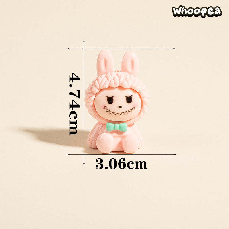 Labubu Collection, Mini Figures, 10 Colors, Luminous and Regular