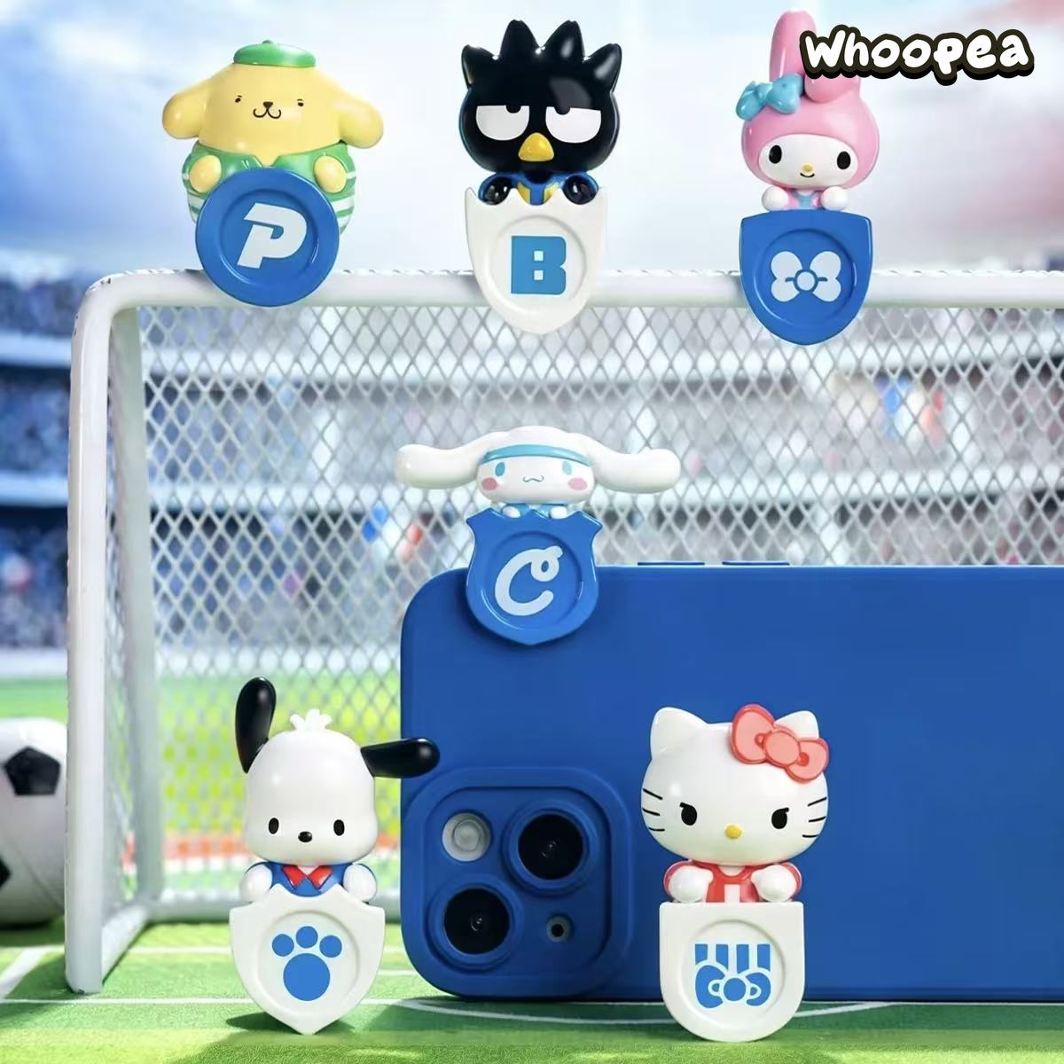 SANRI0 Characters Soccer Match Flocked Series Mini Bean Blind Box(PRE-ORDER)