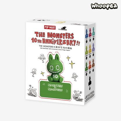 POP MART THE MONSTERS 10th Anniversary Series Fridge Magnet Blind Box