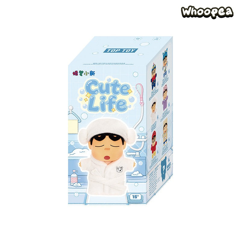 CRAYON Shinchan Cute Life Series Plush Charm Blind Box