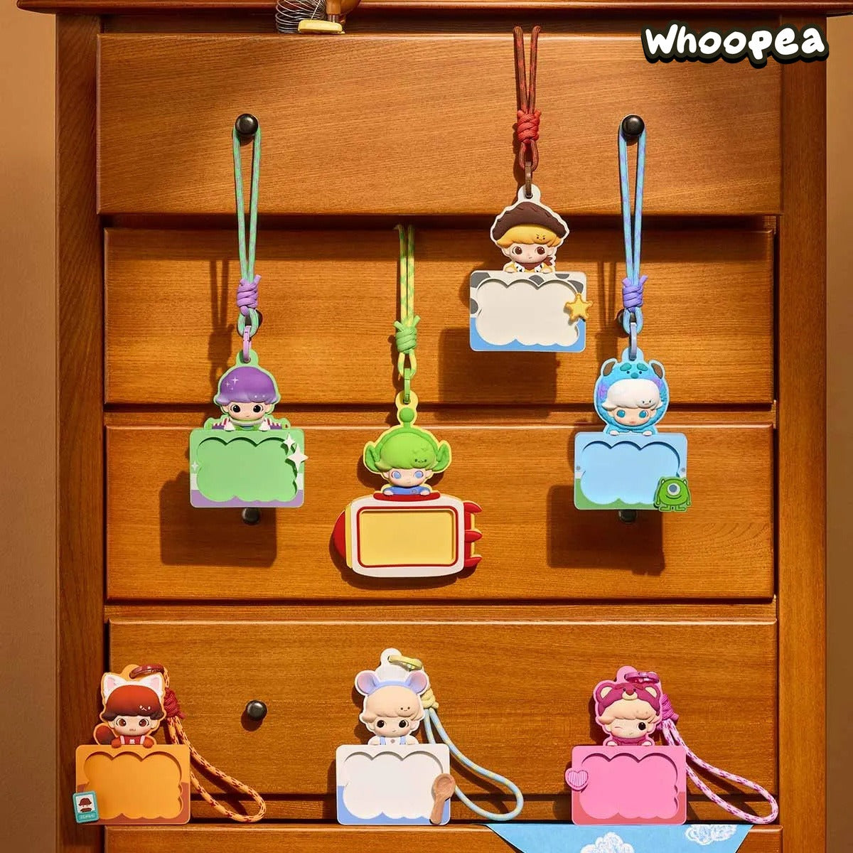 POP MART DIMOO WORLD × PIXAR Series Card Holder Blind Box (PRE