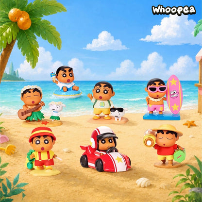 Crayon Shinchan Tropical Island Holiday Series Figure Blind Box