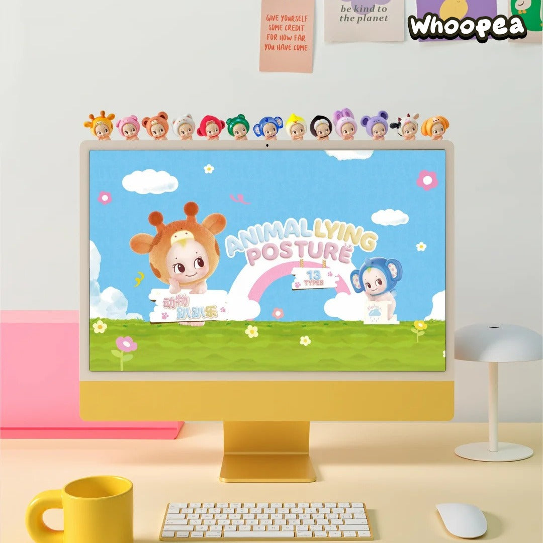 Kewpie Animal lying Posture Series Figure Blind Box