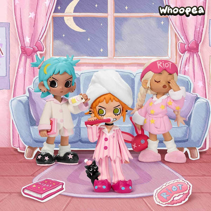 Lil Peach Riot Sleepover Series Figures, Blind Box