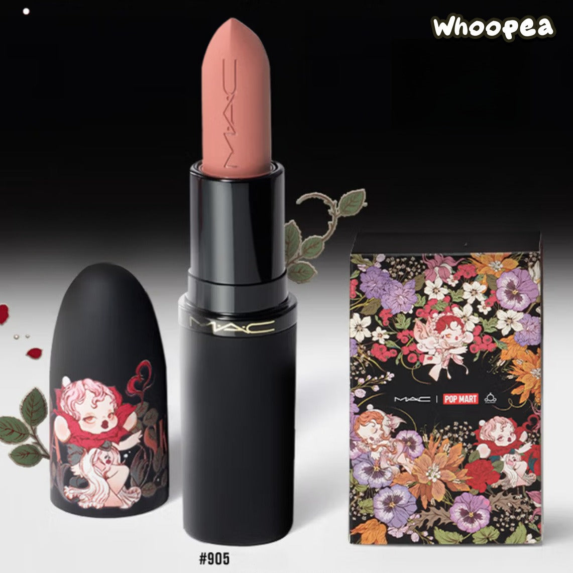 POPMART Skullpanda x MAC Valentine's Day Lipstick Set, Valentine's Day Exclusive