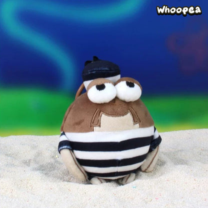 SpongeBob SquarePants Bikini Bottom Chubby Fish Series Plush Pendant Blind Box