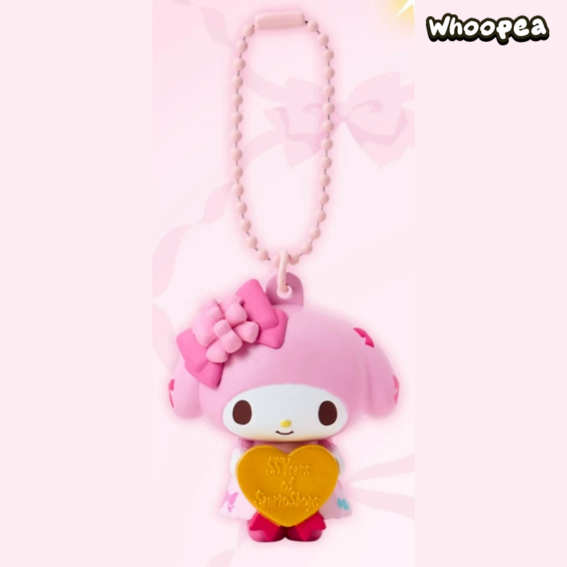 SANRI0 55th Anniversary Wrapping Paper Series Secret Mascot Keychain Blind Box