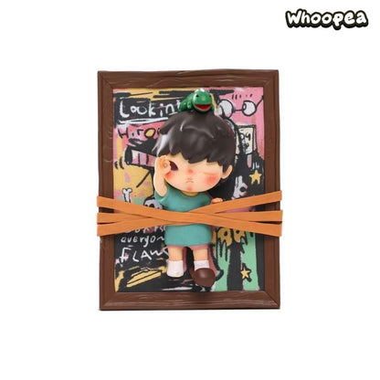 POP MART Hirono Listening; Saying; Seeing Figure Set, PTS 2023 Exclusive