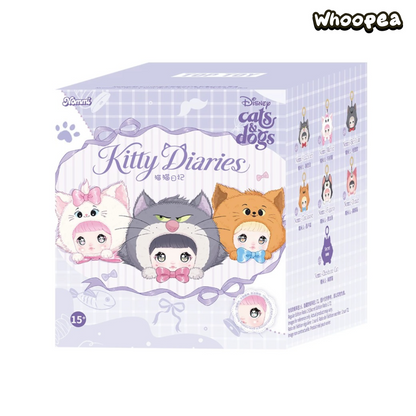 Nommi × DSN Kitty Diaries Series Mini Plush Pendant Blind Box