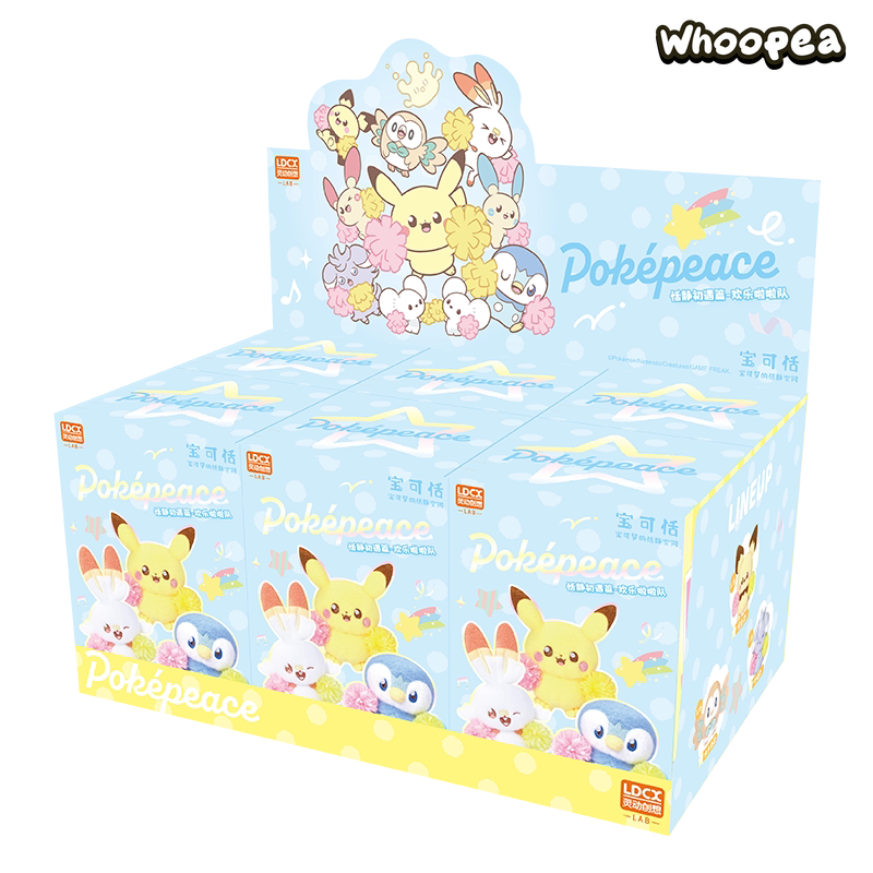 Poképeace The Cheerful Cheer leading Squad Series Plush Blind Box