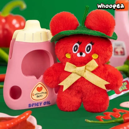 WASABI Bär Gewürzgläser Serie Plüsch Blindbox 