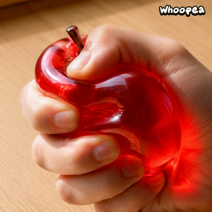 Apple Squishy Slow Rebound Crystal Fruit Squeeze - Sensory Fidget Toy