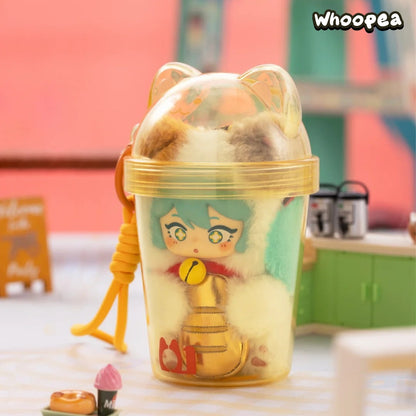 Hatsune Miku Milk Tea Cup Series Plush Charm Blind Box