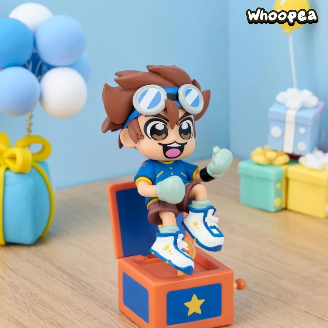 Digimon Adventure x Bukubu Okawa Series Figures Blind Box