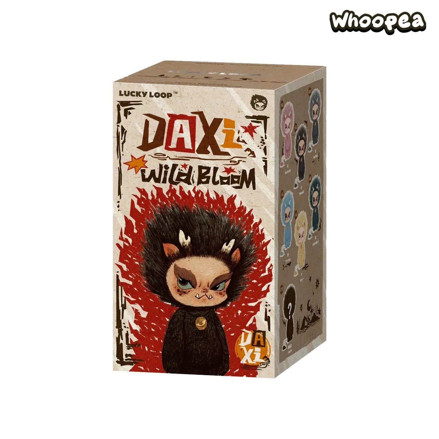 Lucky Loop DaXi Wild Bloom Series Plush Pendant Blind Box