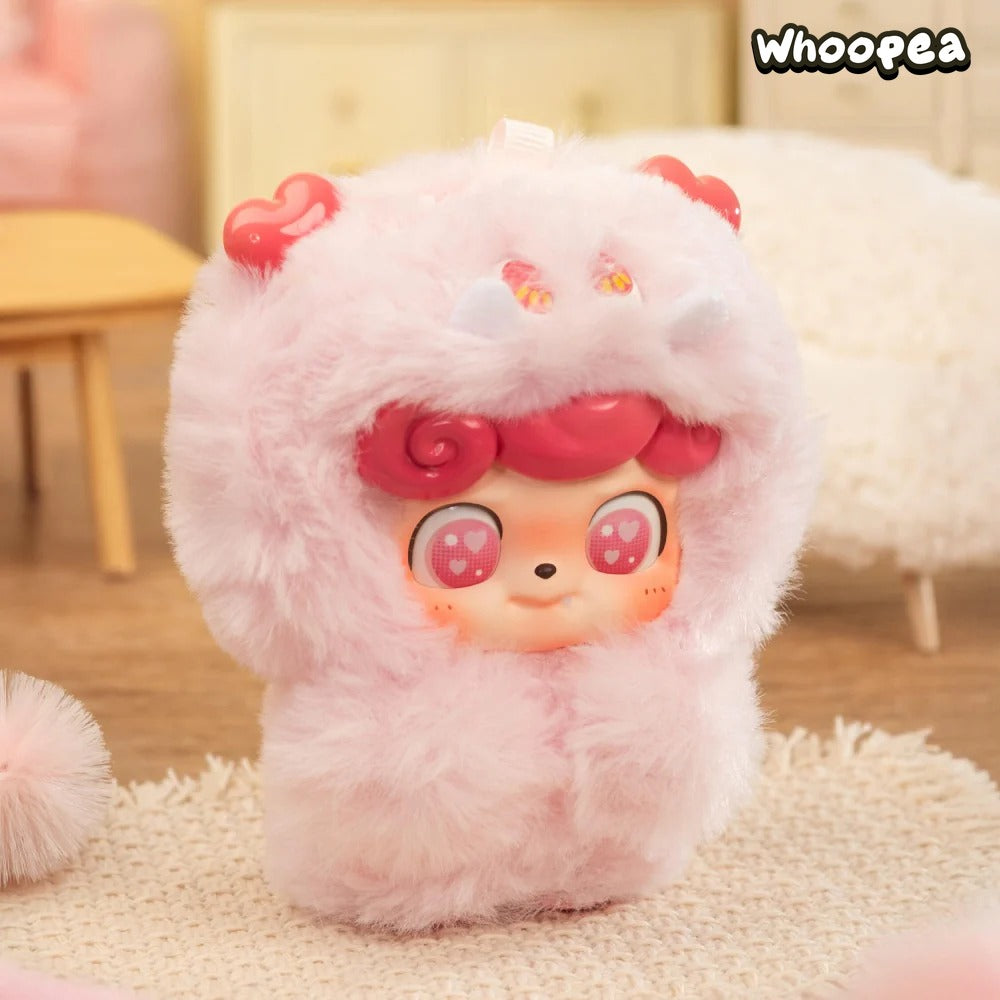 Q Kid Emotional Hairy Monsters Series Pendant Plush Dolls, Blind Box