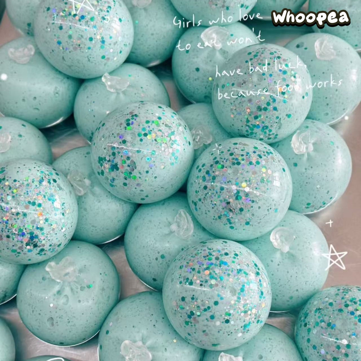 Handmade Snow Sound Crispy Crunchy Squishy Ball  - Sensory Fidget Toy