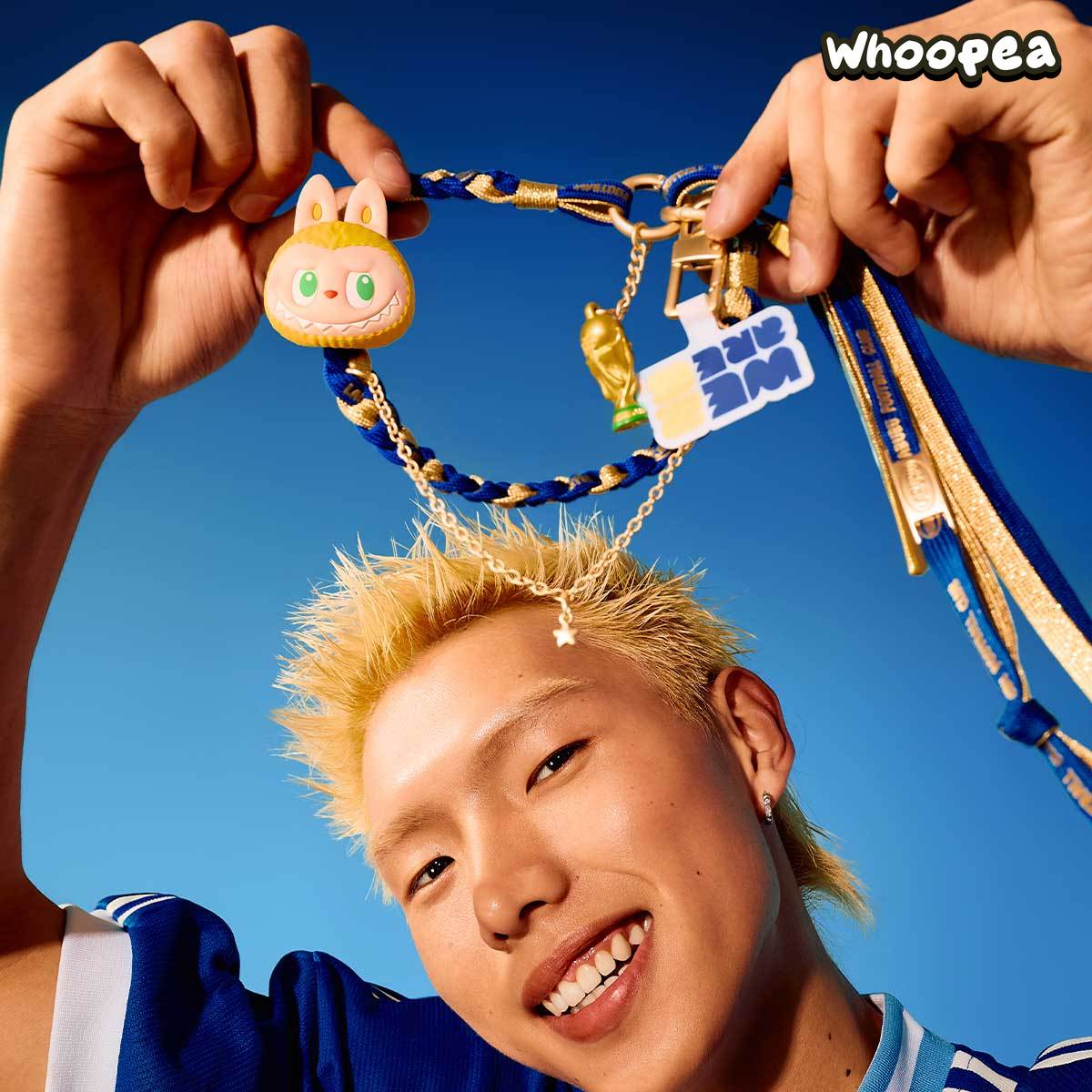THE MONSTERS × FIFA SERIES-Long Lanyard Blind Box – WHOOPEA