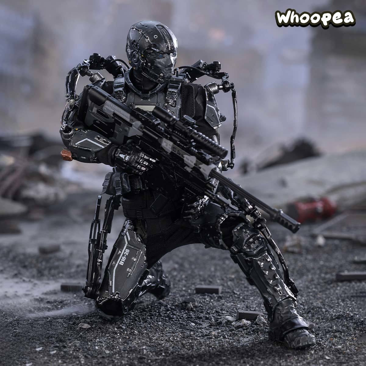 POP MART Warriors of Future Tyler/Johnson Cheng 1/8 Collectible Action Figure (PRE-ORDER)