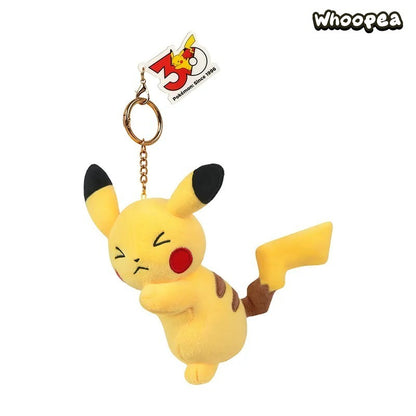 Pokémon 30th Anniversary Pikachu Expression Series Plush Charm Collection