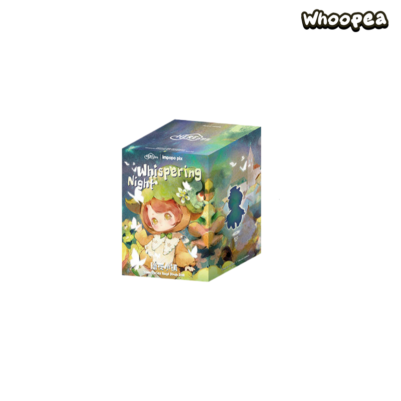 impopo pix Whispering Night Town Series Vinyl Plush Doll Blind Box