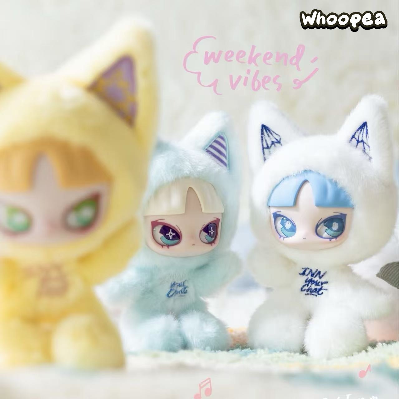 INNS inn's cat inn your chat シークレット INN Cat Inn Your Chat Series Plush Blind Box – WHOOPEA