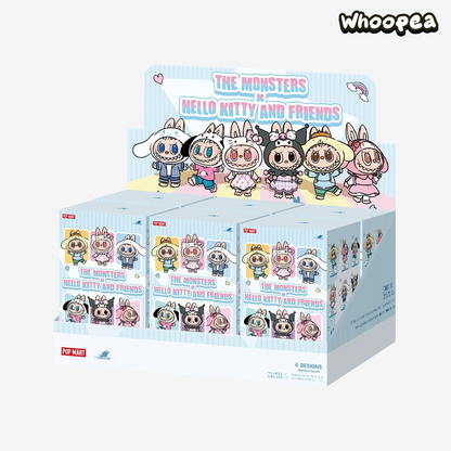 THE MONSTERS x Hello Kitty and Friends Series-Vinyl Plush Pendant Blind Box