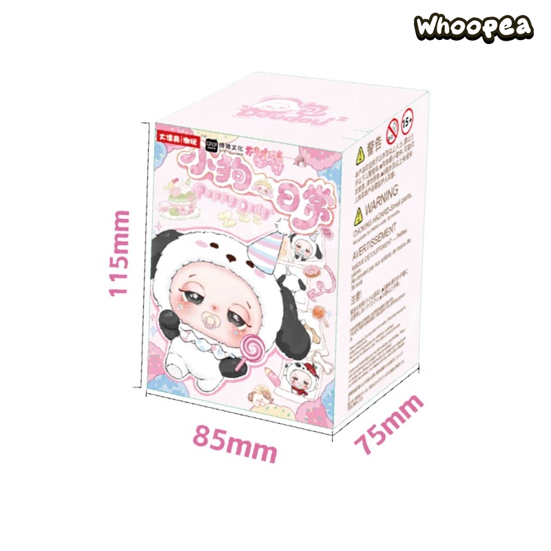 Snoozie Puppy Daily Series Plush Pendant Blind Box