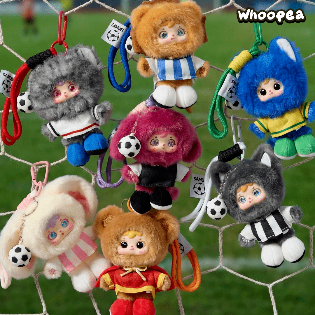 Samuel Football Cool Series Plush Pendant Blind Box