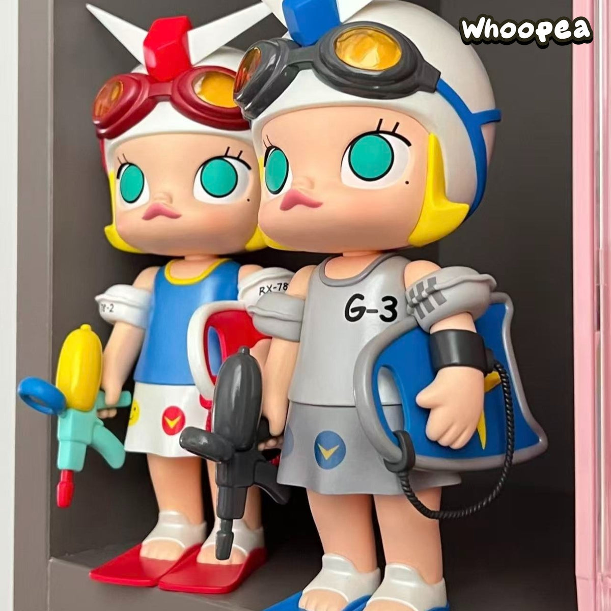 MOLLY RX-78-2 Gundam & MOLLY G-3 Gundam Figure Collection, Singapore Exclusive