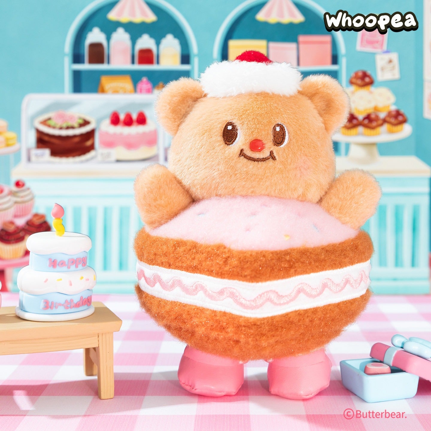 Butterbear Sweetheart Bakery Series Plush Pendant Blind Box