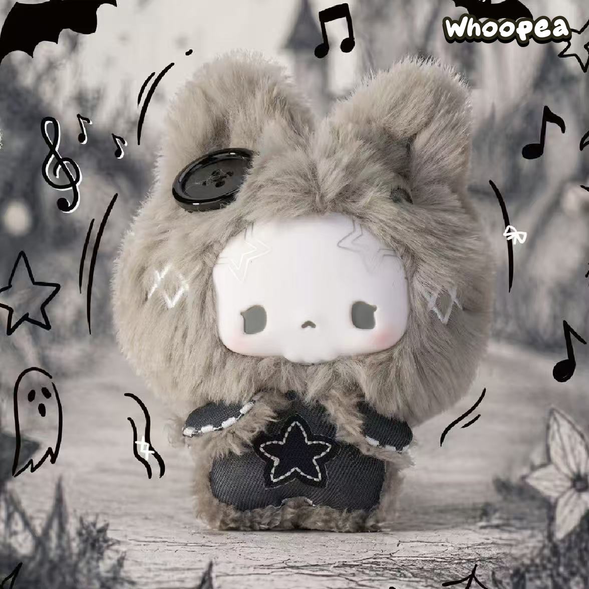 GUGU Grey-Tone Concerto Series Plush Vinyl Pendant Blind Box