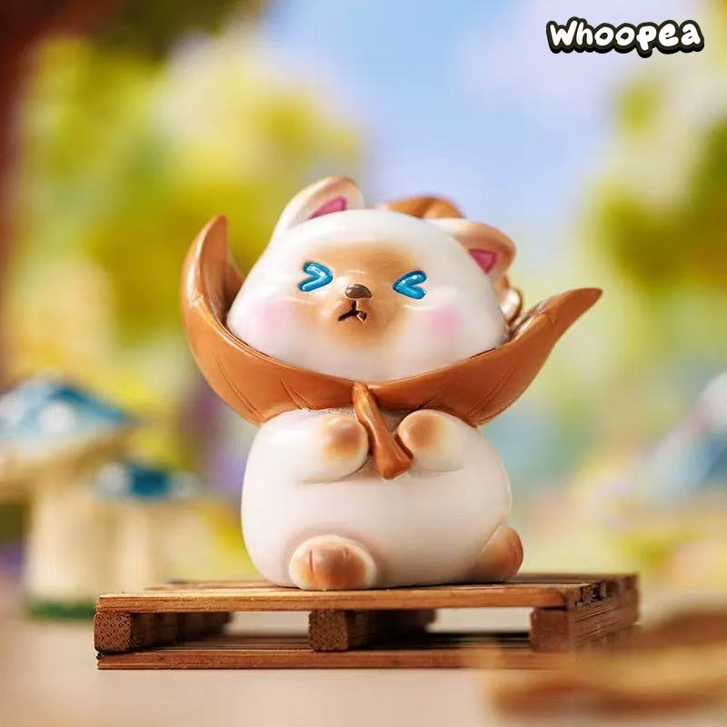Leaf Picking Meow Journal Series Figure Blind Box