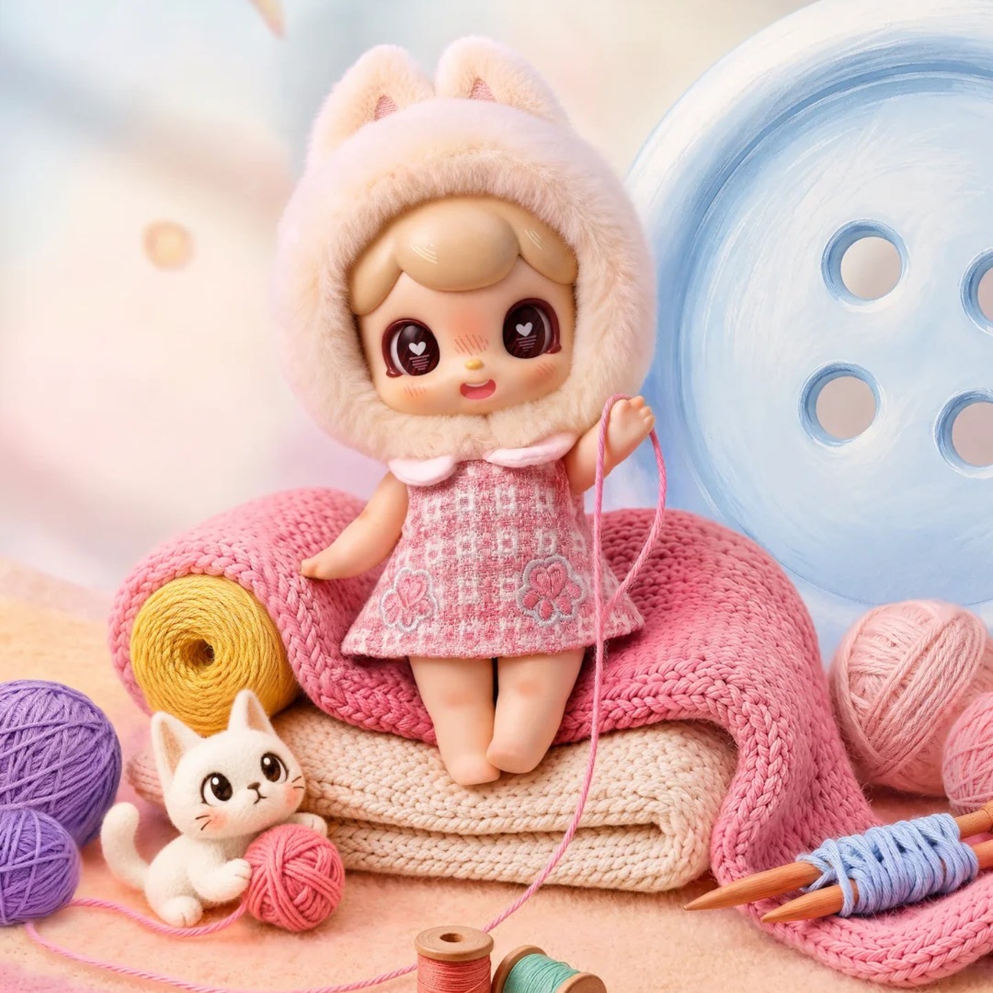HEY PENNY PENNY'S FRIENDS Series Plush Pendant Blind Box