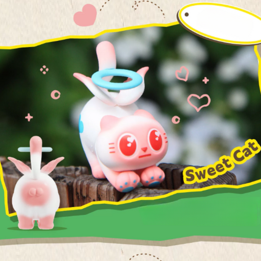 Doshii Cat Pa Pa Cat Series Figure Blind Box