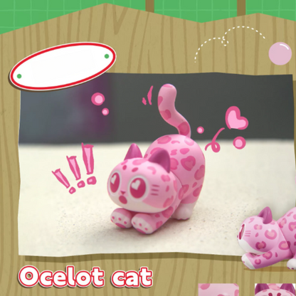 Doshii Cat Pa Pa Cat Series Figure Blind Box