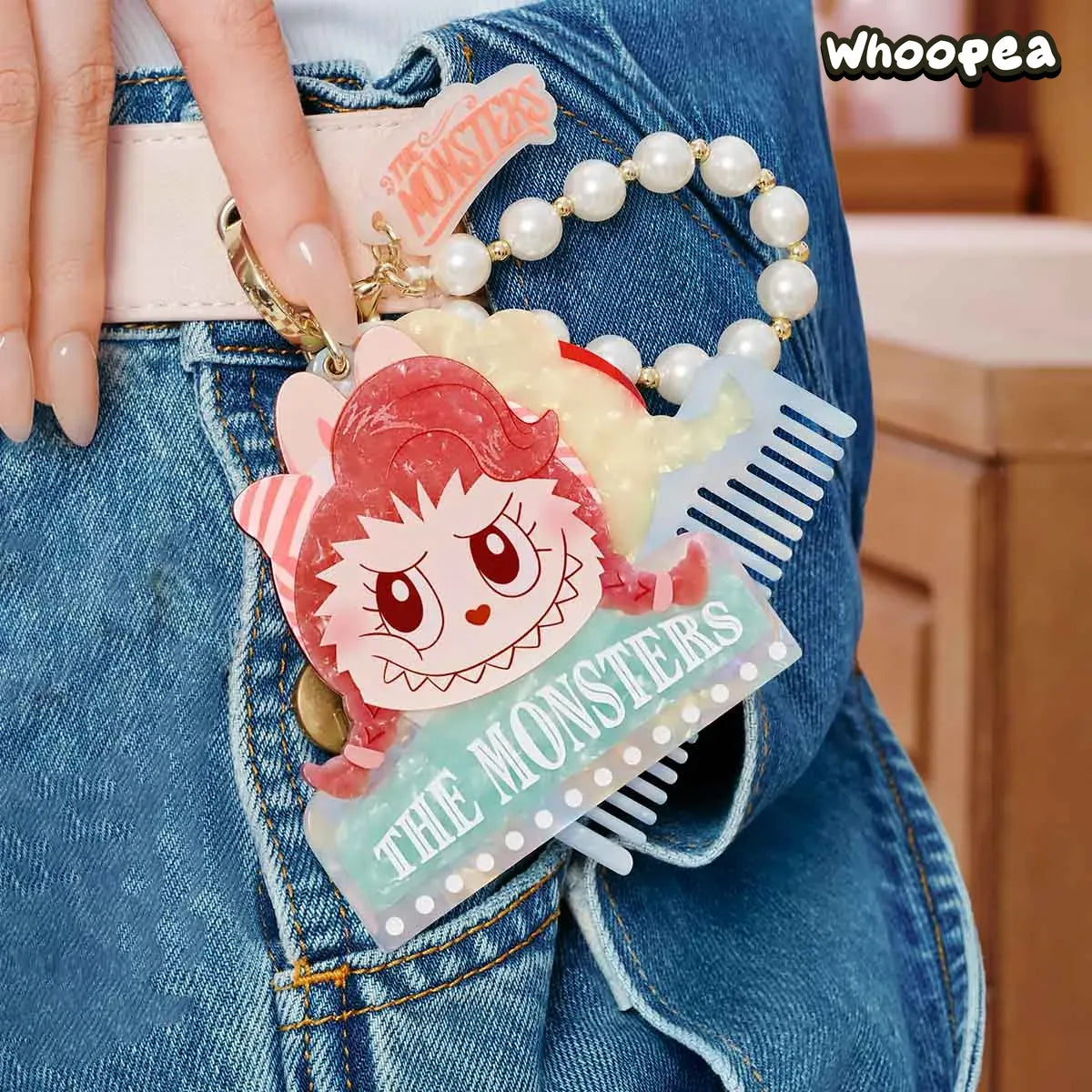 POP MART The Monsters Labubu Hair Salon Series Pendant Blind Box