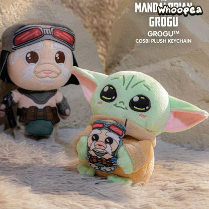 Star Wars The Mandalorian and Grogu Cosbi Plush Keychain Blind Box