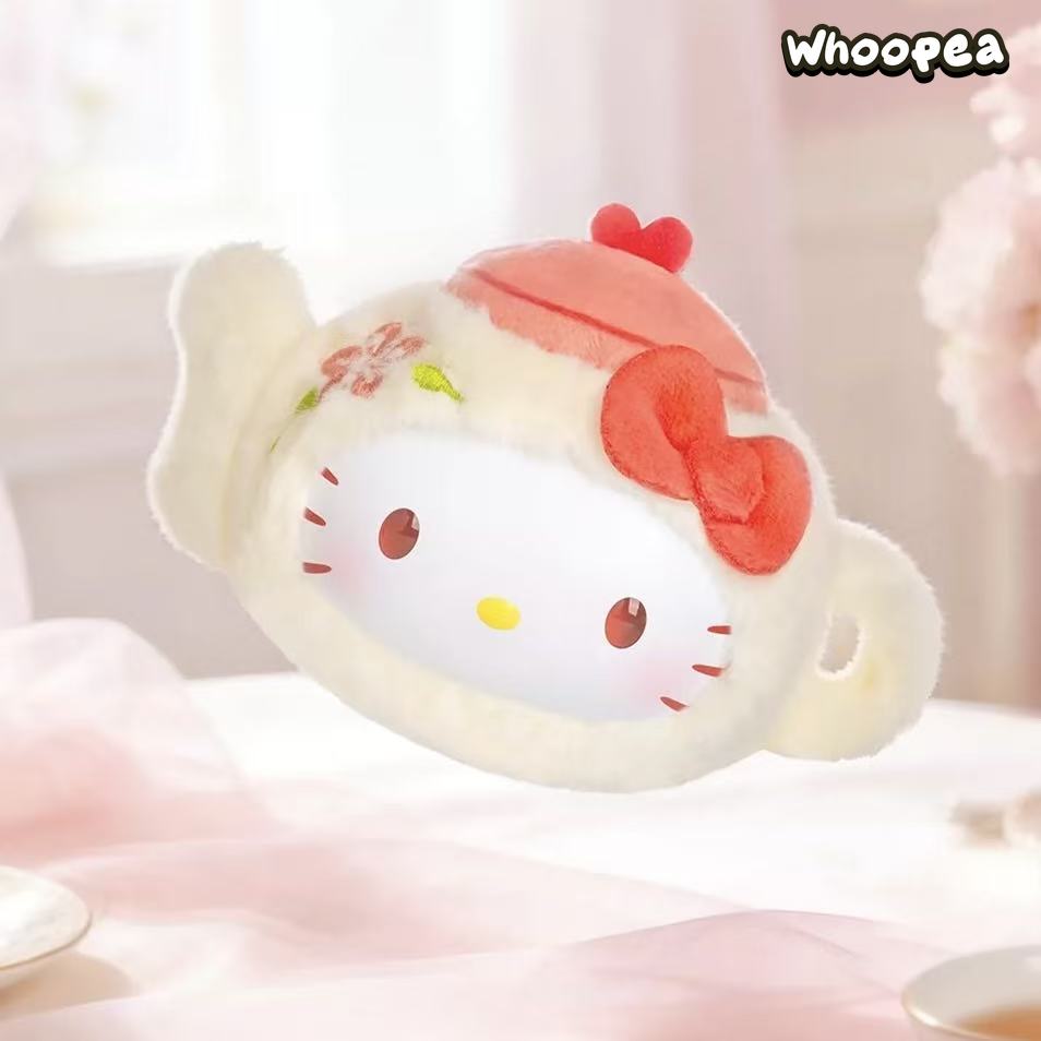 ちびくま工房　パティちゃん　4.5センチ 紫陽花のヒンジbox　陶器 HK Flower Tea Time Series Vinyl Plush Mini Blind Box – WHOOPEA