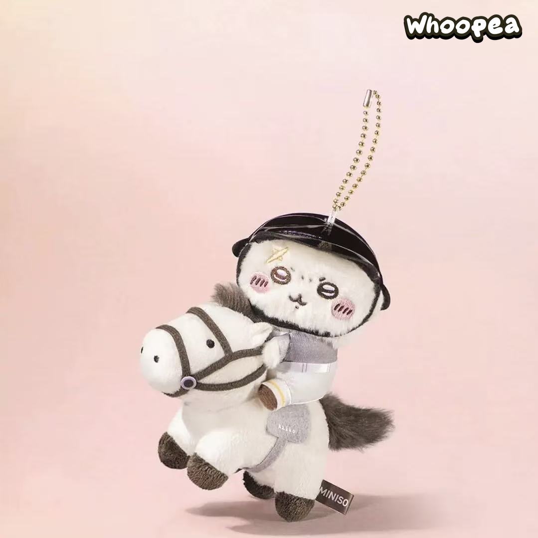 Chiikawa Equestrian Series Plush Pendant