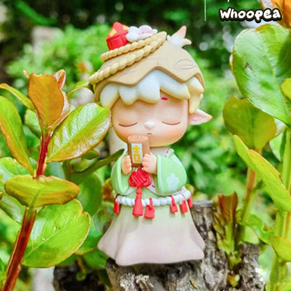 MiMi Peach Flower Series 2 Figures, Blind Box【Heyone】