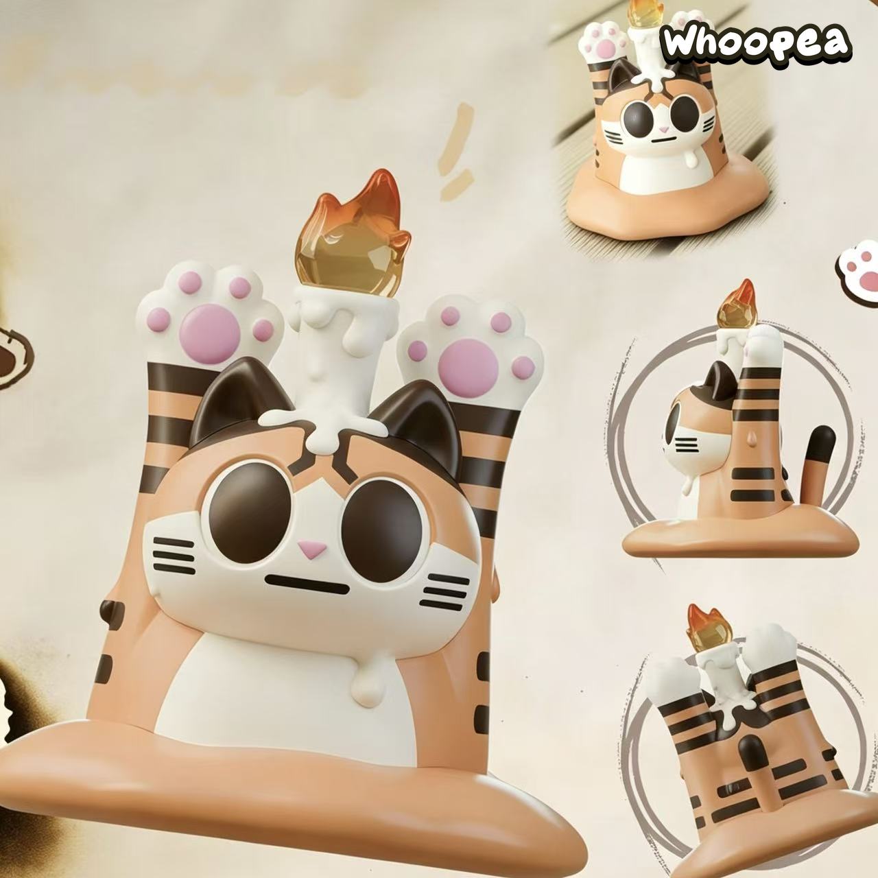 Trouble Crew MELT THE DOSHII CAT Series Night Light Figure Blind Box