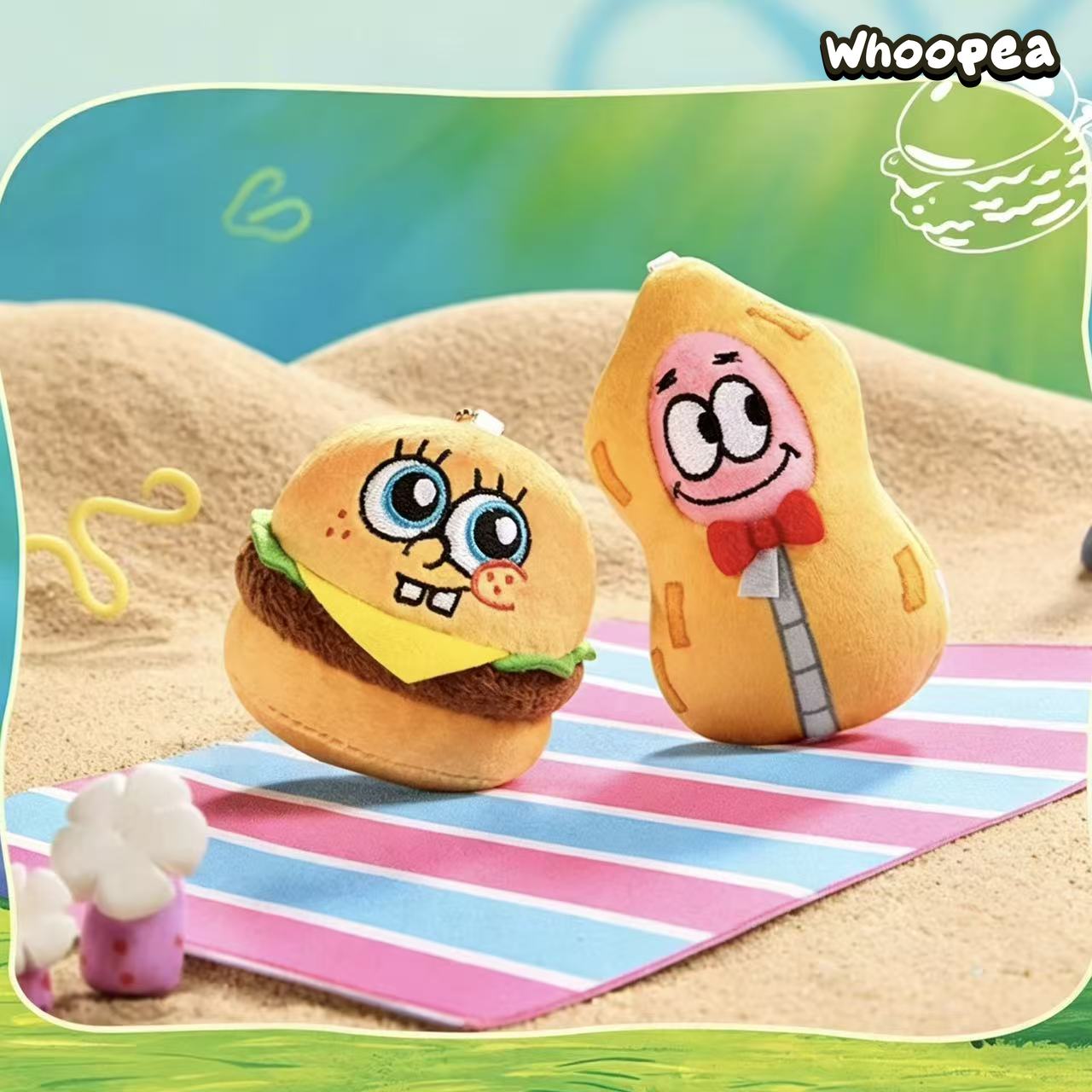 SpongeBob What's In Bikini Bottom Series Plush Sticker Blind Bag