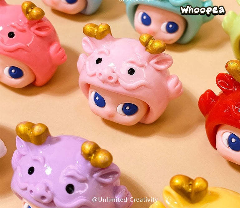 Side Eye Dragon Boy Collection, Mini Figures, 9 colors