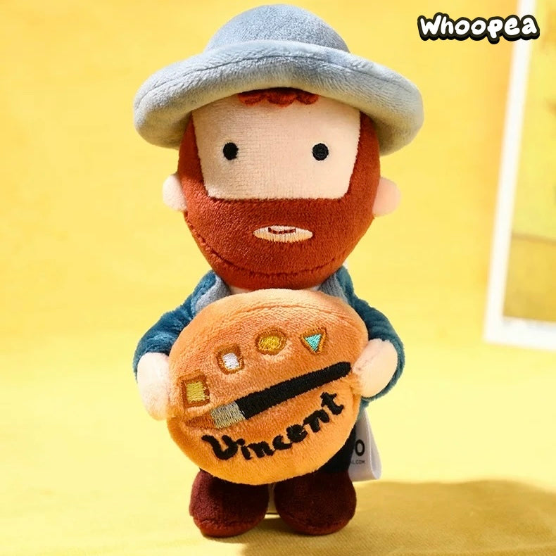 Van Gogh Self-Portrait Series Plush Pendant Blind Box
