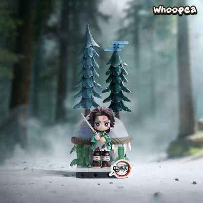 POP MART Demon Slayer Unwavering Resolve Arc Series Block Figures