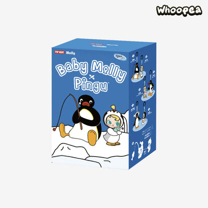 Baby Molly × Pingu Happy Fishing Series-Vinyl Plush Pendant Blind Box