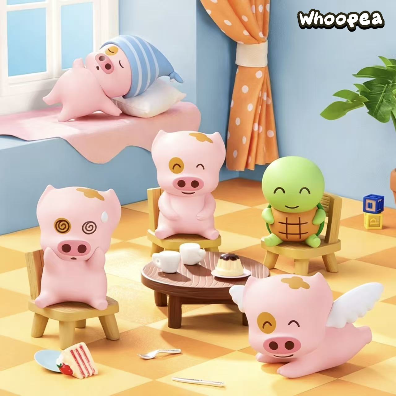 McDull Friends Sitting Together Series Mini Figure Blind Box