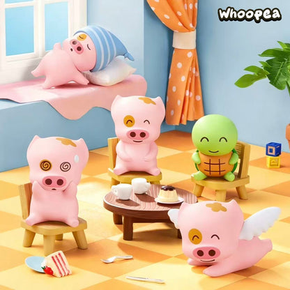 McDull Friends Sitting Together Series Mini Figure Blind Box